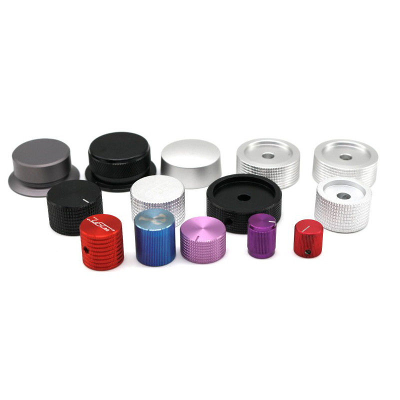 Bouton de volume en cuivre en acier inoxydable sur mesure Bouton de potentiomètre en aluminium pour pièce électronique