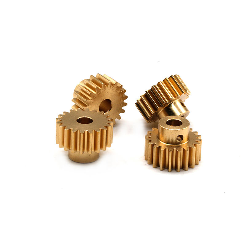 OEM Machining CNC de précision Parties tournantes d'engrenages d'acier inoxydable d'aluminium de cuivre de bistouri d'usinage de broche