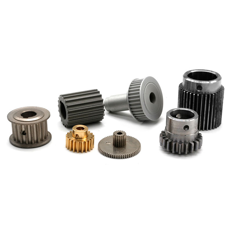OEM Machining CNC de précision Parties tournantes d'engrenages d'acier inoxydable d'aluminium de cuivre de bistouri d'usinage de broche