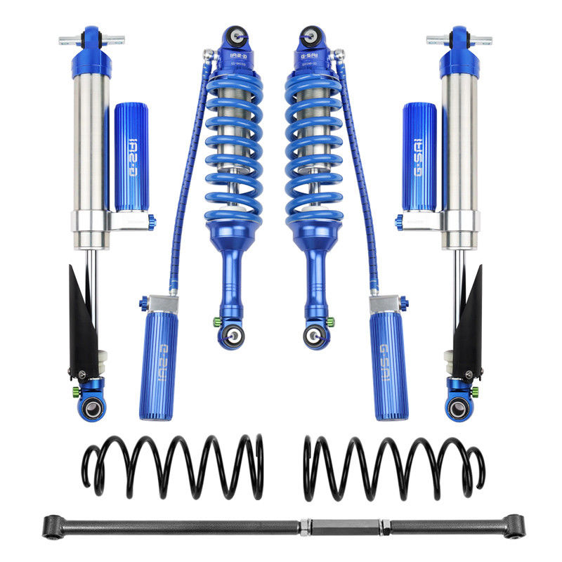 Kit de suspension bleu 4x4 Amortisseur réglable d'azote pour réservoir 500 Suv