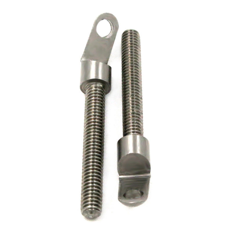 Peek CNC Machining Fasteners personnalisés Boulons déformés Cnc Tourner Cnc Tapping Pièce de fil en plastique