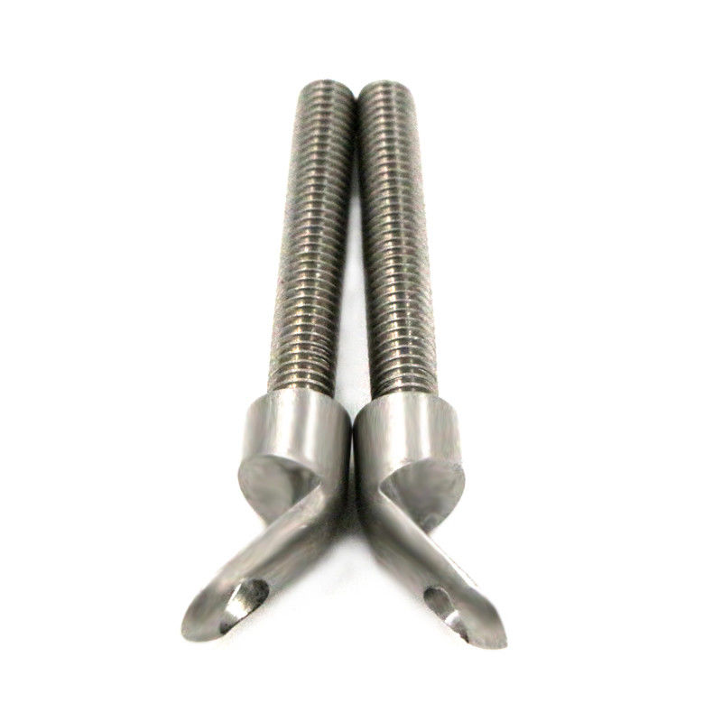 Peek CNC Machining Fasteners personnalisés Boulons déformés Cnc Tourner Cnc Tapping Pièce de fil en plastique