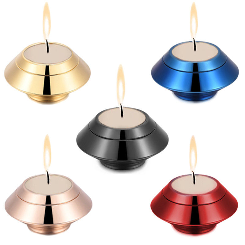 Partie d'usinage à commande numérique d'aluminium personnalisée Cremation Urne commémorative Souvenir porte-bougie Cendre Médaillon Logo gratuit Gravure