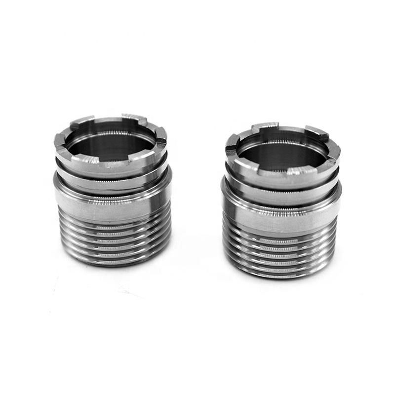 Services d'usinage CNC sur mesure pour les pièces métalliques en alliage d'aluminium en acier inoxydable